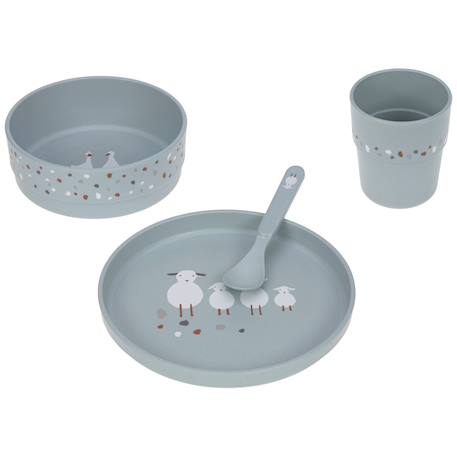 Coffret repas Bleu, blanc 2 - vertbaudet enfant 