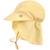 Casquette protège nuque anti-uv jaune pâle (3-6 mois) Jaune 1 - vertbaudet enfant 