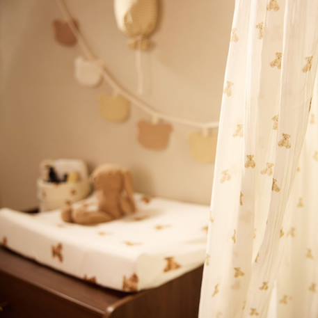 Ciel de lit mini teddy bear (245 cm) Blanc, beige, marron 4 - vertbaudet enfant 