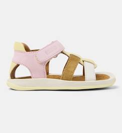 Chaussures-Chaussures bébé 17-26-Marche fille 19-26-Sandales fille cuir bicho twins