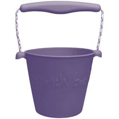 Jouet-Jeux de plein air-Seau de plage en silicone souple