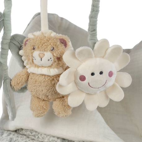 Spirale d’activités Lion Gala Cerise Mauve+Vert 8 - vertbaudet enfant 