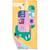 Serviette de plage 2 en 1 maison de poupées (140 x 70 cm) Jaune, violet, vert 1 - vertbaudet enfant 