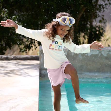 T-shirt anti-uv manches longues sel marin (4-5 ans) Blanc 5 - vertbaudet enfant 
