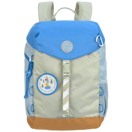 Fille-Accessoires-Grand sac à dos outdoor sunny explorer vert et bleu