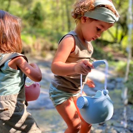 Arrosoir de plage en silicone souple Bleu+Bleu Gris+Gris+Rose+Vert 14 - vertbaudet enfant 