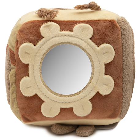 Cube d'activités kangaroots Ecru, jaune, marron 5 - vertbaudet enfant 