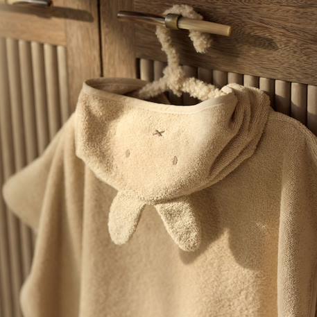 Poncho de bain éponge en coton Beige+Bleu+Creme+Nougat+Rose+Vert d'eau 6 - vertbaudet enfant 