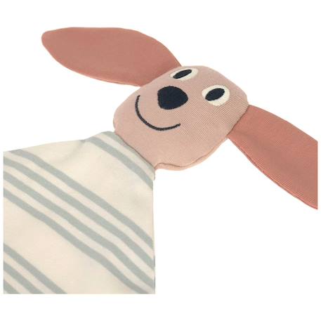 Doudou plat animalier Beige+Lila+Vert 15 - vertbaudet enfant 