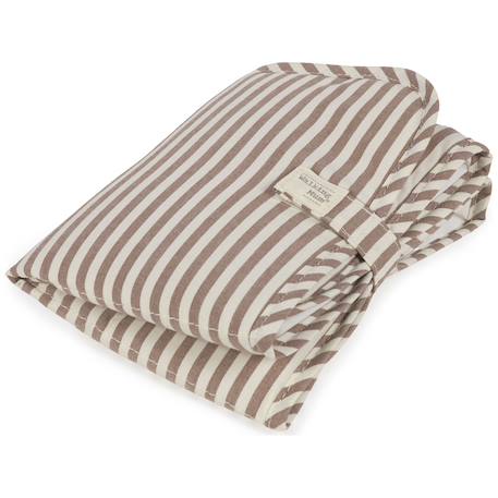 Tapis à langer praliné rayures moka Marron 4 - vertbaudet enfant 