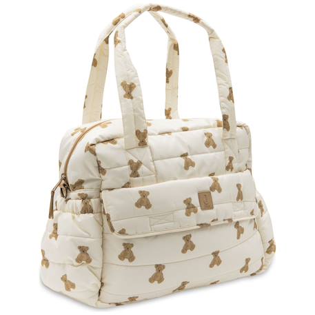 Sac à langer mini teddy bear Blanc, beige, marron 3 - vertbaudet enfant 