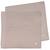 Set 2 langes praliné vichy rayures moka (70x70 cm) Marron 2 - vertbaudet enfant 