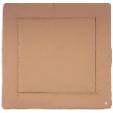 Tapis de jeu little waffle light terra-sand (100 x 100 cm) Rose, beige 1 - vertbaudet enfant 