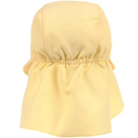 Casquette protège nuque anti-uv jaune pâle (3-6 mois) Jaune 2 - vertbaudet enfant 