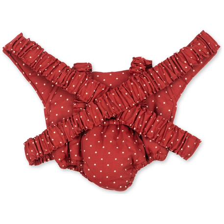 Porte-bébé pour poupée fraise à pois Rouge, blanc 2 - vertbaudet enfant 
