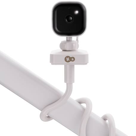 Babyphone Portable NITEEYE TRAVEL avec Écran 4,3 Pouces, Vision Nocturne, Audio Bidirectionnel et Mode VOX Blanc+Blanc, noir 10 - vertbaudet enfant 