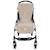 Assise pour poussette praliné rayures matcha Marron+Vert 4 - vertbaudet enfant 