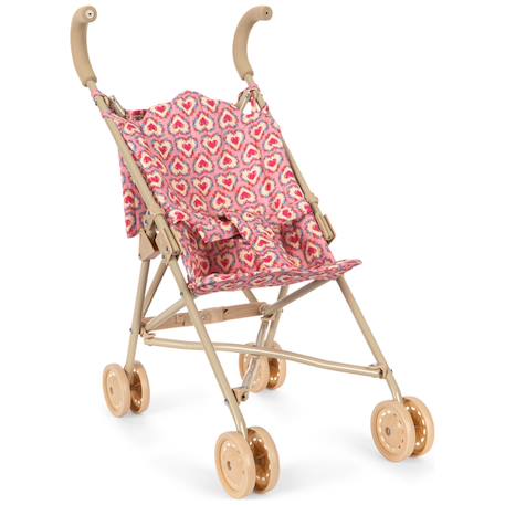 Poussette pour poupée felice rose Rose, jaune, bleu 1 - vertbaudet enfant 