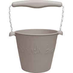 Jouet-Jeux de plein air-Seau de plage en silicone souple