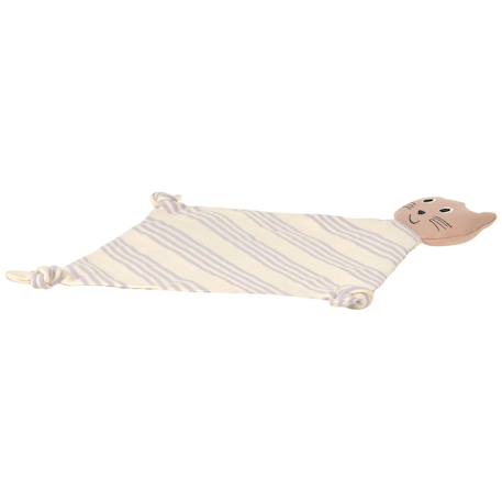 Doudou plat animalier Beige+Lila+Vert 9 - vertbaudet enfant 