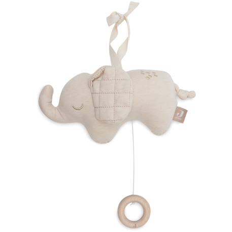 Peluche musicale elephant tales Ecru, beige 1 - vertbaudet enfant 