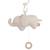 Peluche musicale elephant tales Ecru, beige 1 - vertbaudet enfant 