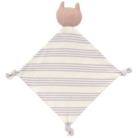 Doudou plat animalier Beige+Lila+Vert 8 - vertbaudet enfant 