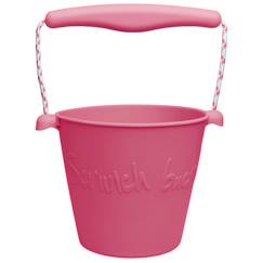 Jouet-Jeux de plein air-Seau de plage en silicone souple
