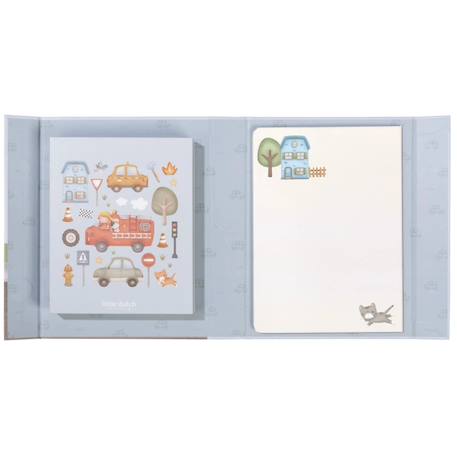 Livre de dessin magnétique jim véhicules Bleu 3 - vertbaudet enfant 