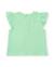 T-shirt en maille pour fille avec volants aux manches Vert 2 - vertbaudet enfant 