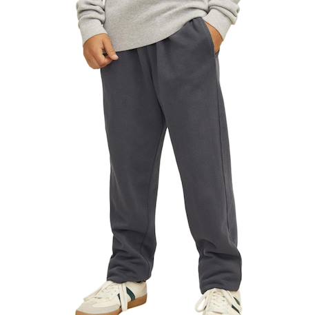 Jogging garçon karl Gris+Marron 1 - vertbaudet enfant 