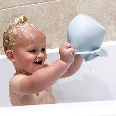 Arrosoir de plage en silicone souple Bleu+Bleu Gris+Gris+Rose+Vert 9 - vertbaudet enfant 