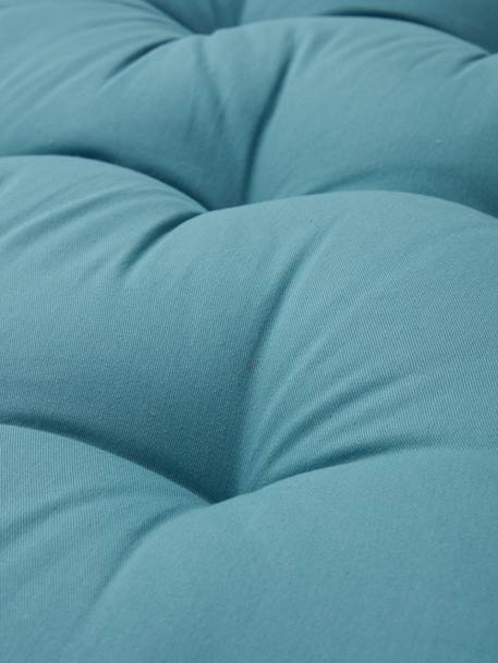 Matelas de sol style futon bleu+ocre 3 - vertbaudet enfant 