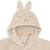 Peignoir en éponge miffy warm sand (1-2 ans) Beige 3 - vertbaudet enfant 