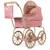 Landau pour poupée felice rose Rose, jaune, bleu 2 - vertbaudet enfant 