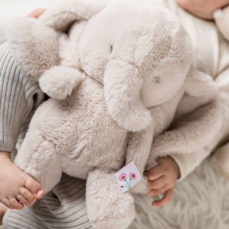 Peluche fanfan l'éléphant sable (28 cm) Beige 5 - vertbaudet enfant 