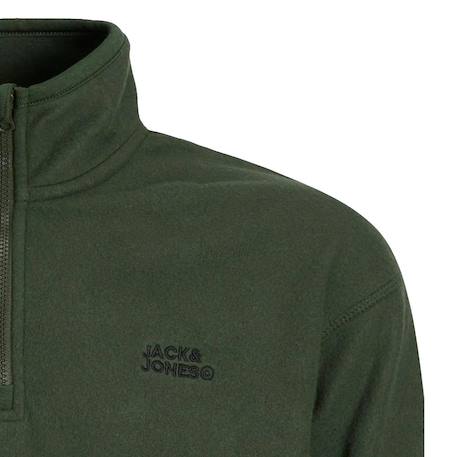 Polaire garçon quarter Noir+Vert 5 - vertbaudet enfant 