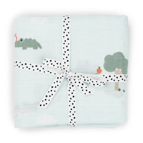 Maxi lange tiny farm sable (120x120 cm) Bleu+Sable 1 - vertbaudet enfant 