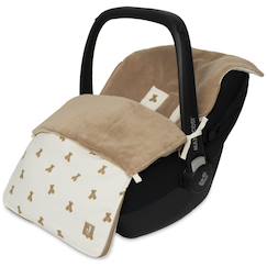 Linge de maison et décoration-Linge de lit bébé-Nid d'ange passe sangle mini teddy bear (groupe 0+)