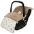 Nid d'ange passe sangle mini teddy bear (groupe 0+) Blanc, marron, noir 1 - vertbaudet enfant 