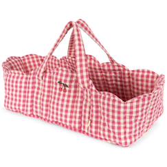 Jouet-Poupons et poupées-Couffin pour poupée carreaux bubblegum