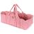 Couffin pour poupée carreaux bubblegum Rose, écru, vert 1 - vertbaudet enfant 