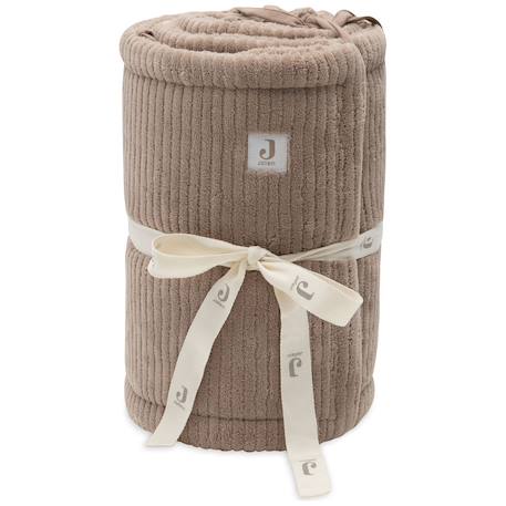 Tour de lit cloudy rib oatmeal (pour lits 60 x 120 ou 70 x 140 cm) Ecru+Marron 11 - vertbaudet enfant 