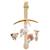 Mobile musical fanfan Beige, blanc, rose 1 - vertbaudet enfant 