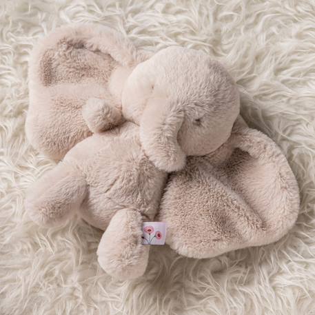 Peluche fanfan l'éléphant sable (28 cm) Beige 6 - vertbaudet enfant 