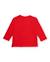 T-shirt fille en maille avec bas asymétrique Rouge 2 - vertbaudet enfant 