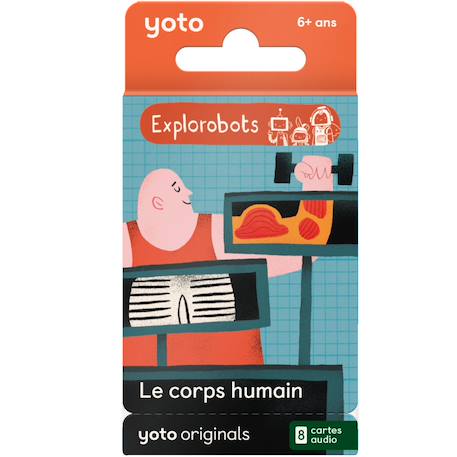 Pack explorobots le corps humain Bleu,rouge 2 - vertbaudet enfant 