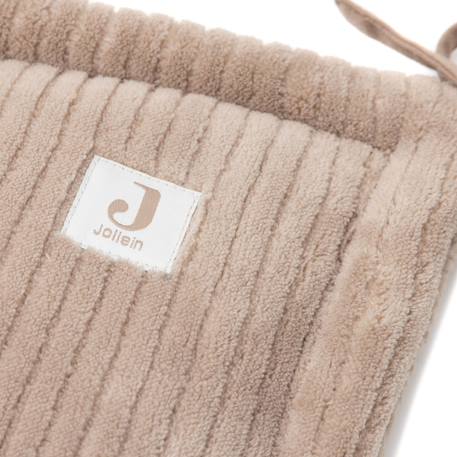 Tour de lit cloudy rib oatmeal (pour lits 60 x 120 ou 70 x 140 cm) Ecru+Marron 10 - vertbaudet enfant 