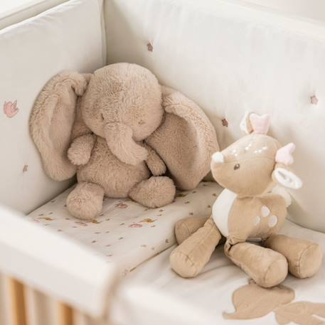 Peluche fanfan l'éléphant sable (28 cm) Beige 4 - vertbaudet enfant 