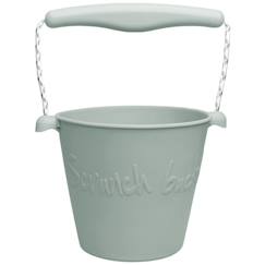 Jouet-Jeux de plein air-Seau de plage en silicone souple